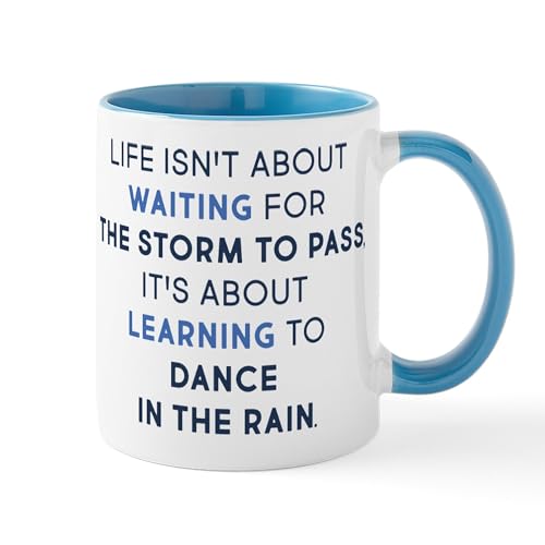 White/Blue Inside - Learning To Dance In The Rain