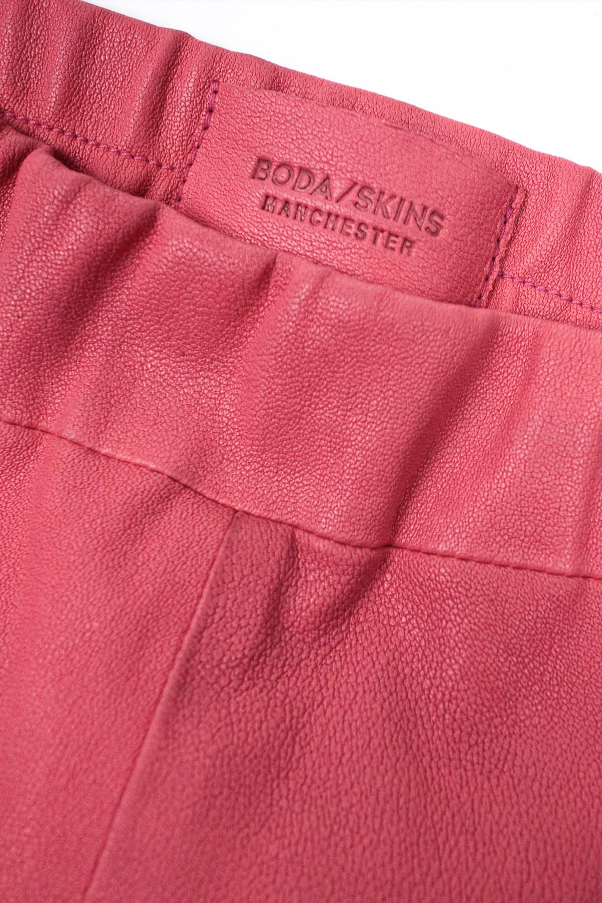 88 KAY MICHAELS Women's Faux Leather Leggings in Acid Pink | High Waist Stretchy Vegan Leather Pants for Workout, Night Out & Casual Wear