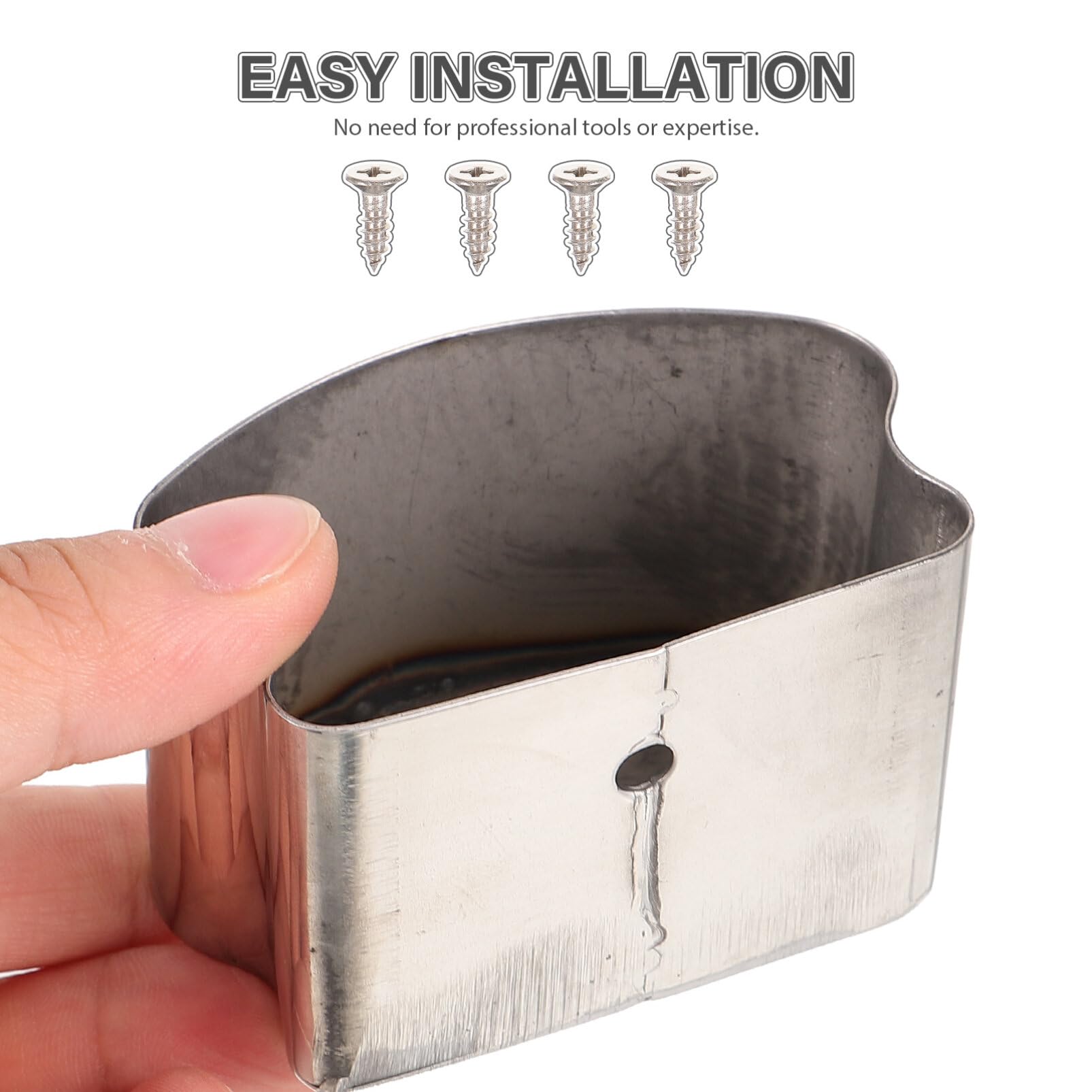 PVC Furniture Protectors - Chair Leg Caps, Tube End Covers & Handrail Fittings for Outdoor Furniture, Deck Railings & DIY Projects - Durable Plastic Plugs for Furniture Legs, Armrests & Tubing Hardware