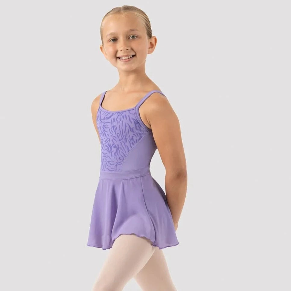 Bloch Lilac Scarlett Camisole Skirted Leotard - Ballet Dancewear for Women & Girls - Perfect for Ballet Class, Performance & Practice