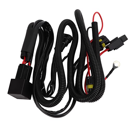 Headlight Relay Harness Kit - Universal LED Work Light Wiring Harness with Easy Installation for Cars, Trucks & Off-Road Vehicles | Perfect for Automotive Lighting Upgrades & DIY Electrical Projects