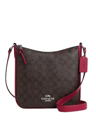 Coach Ellie File Bag in Signature Canvas - Stylish & Durable Work Tote for Women - Perfect for Office, Business Travel & Everyday Use