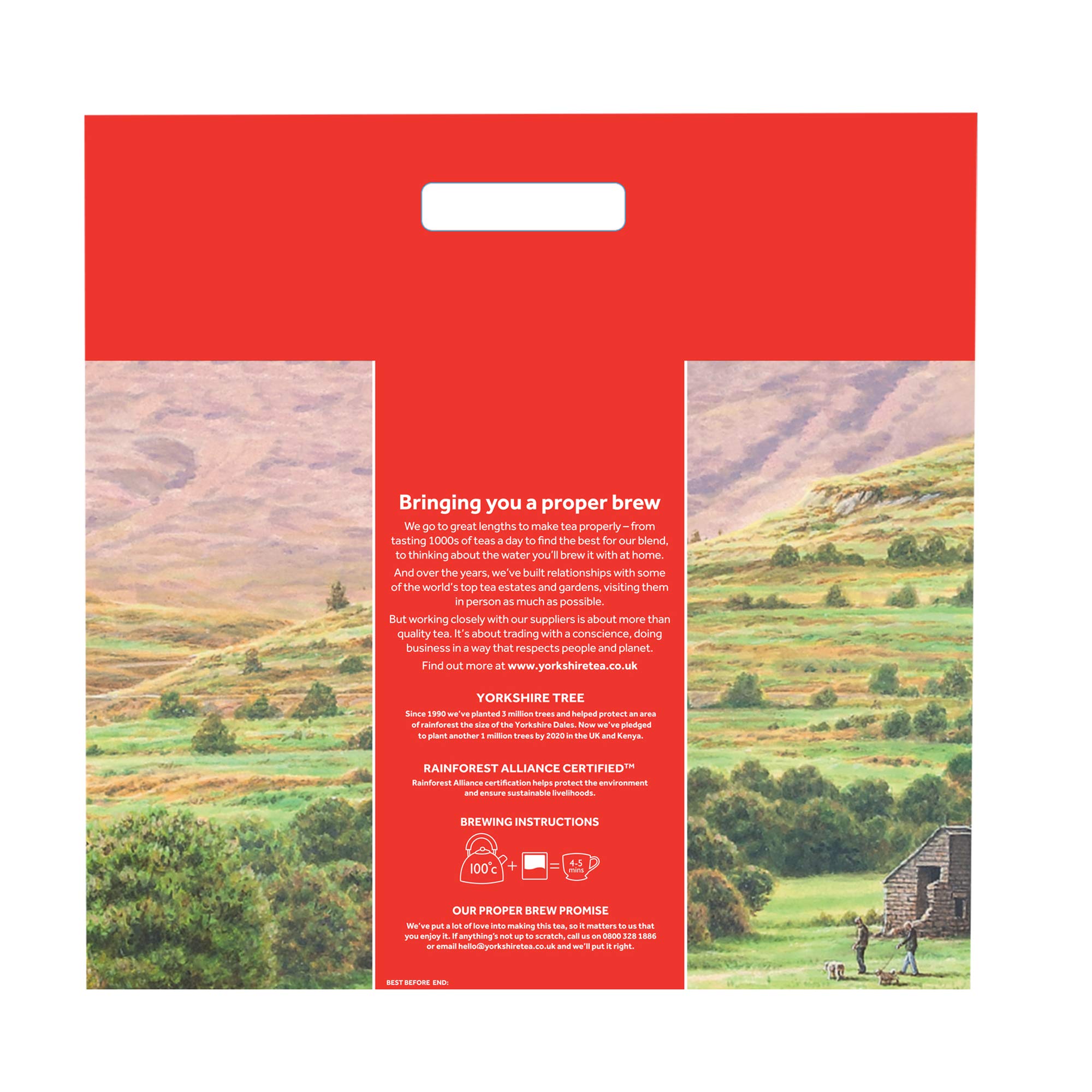 Taylors of Harrogate Yorkshire Red Tea - 480 Premium Black Tea Bags for Strong Flavor | Perfect for Breakfast, Office & Afternoon Tea Time