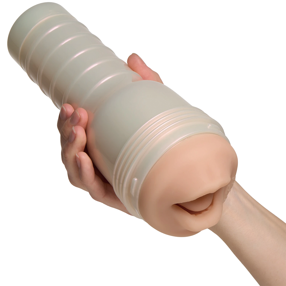 Riley Reid Fleshlight Insomnia Mouth Male Masturbator - Realistic Oral Sex Toy for Men, Discreet & Easy to Clean - Perfect for Solo Play & Couples Fun