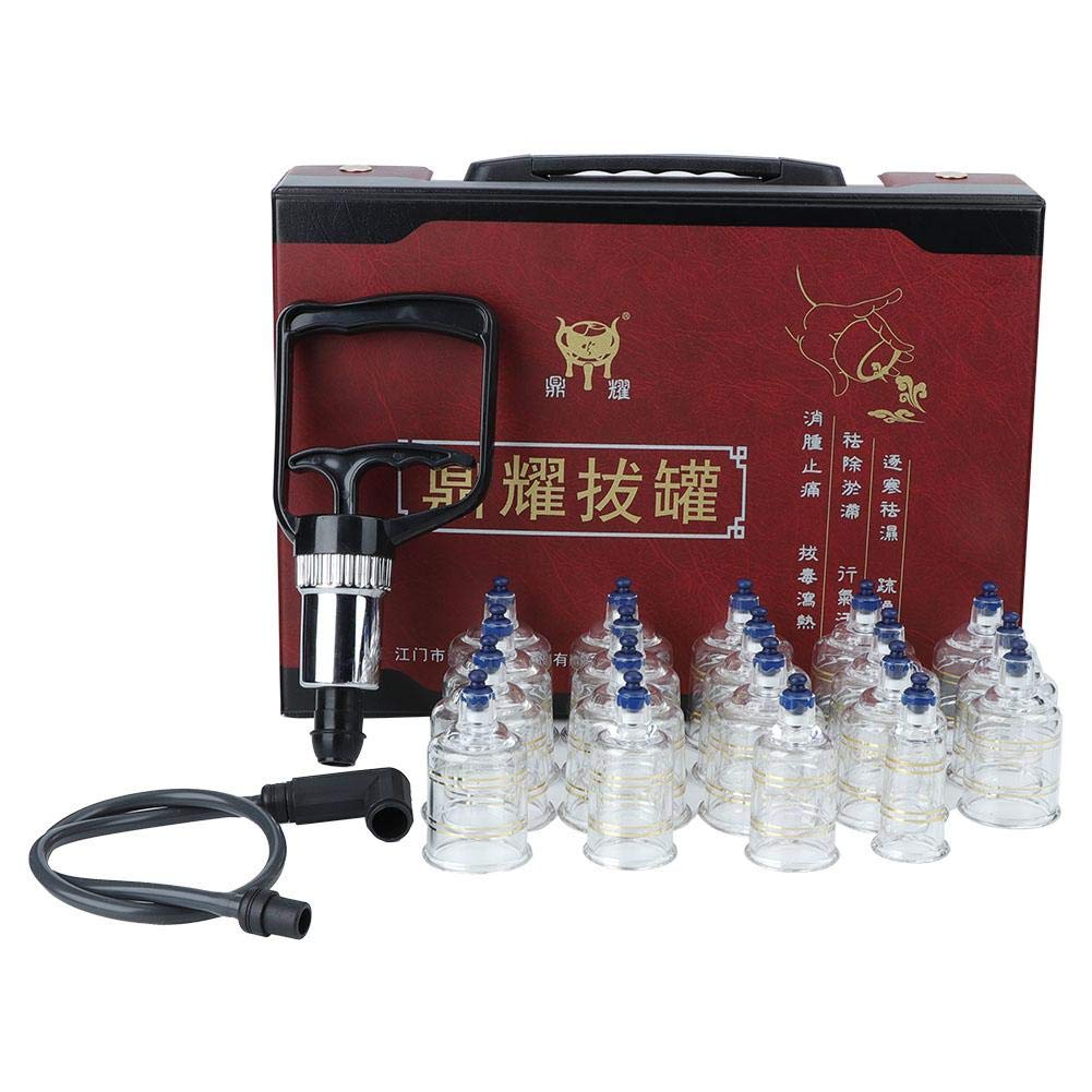 Taidda Drop-Proof Suction Cup Massage Cupping Therapy Set - Professional Vacuum Cupping Jars for Pain Relief, Muscle Relaxation & Detox (Perfect for Home Spa, Physical Therapy & Holistic Wellness)