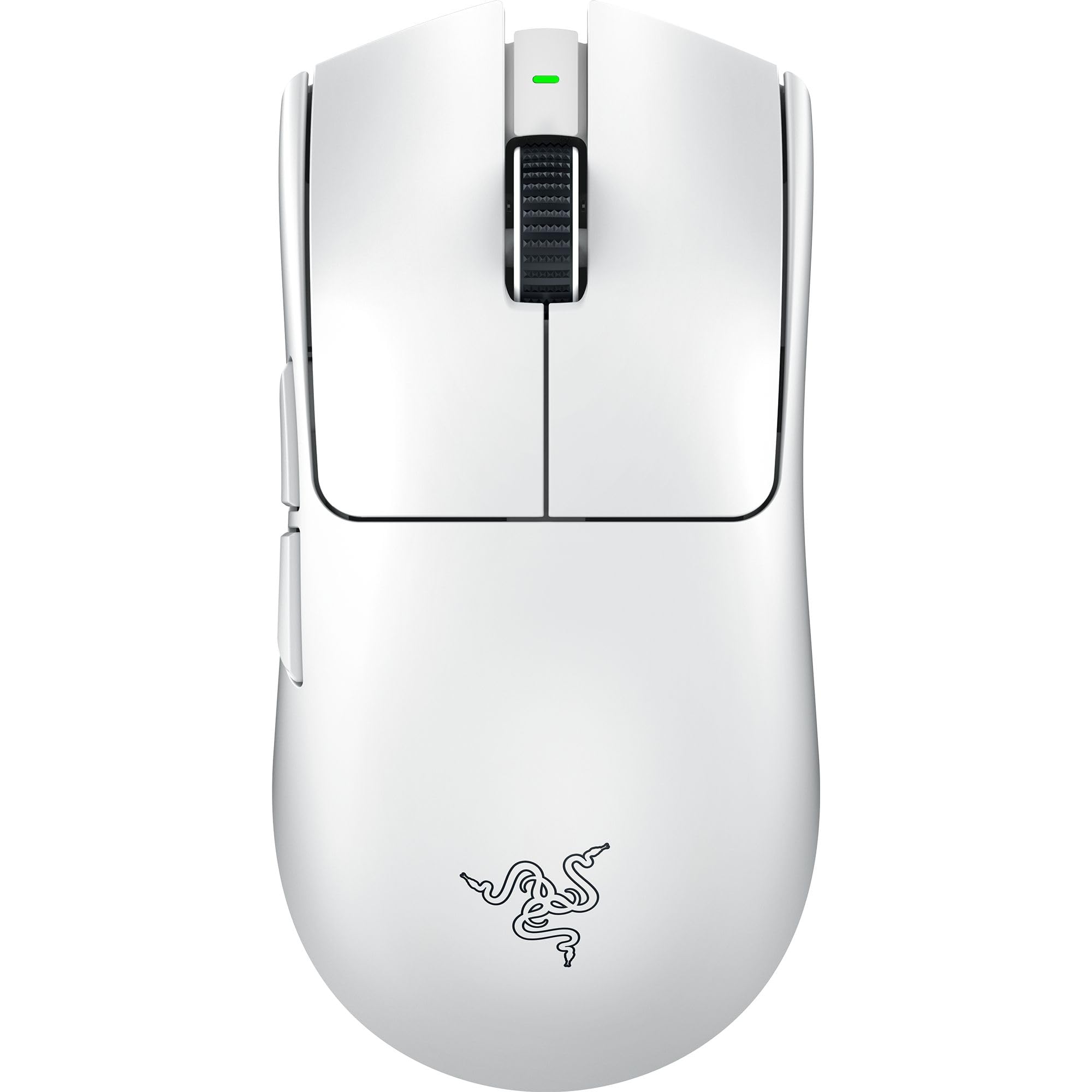 Razer Viper V3 Pro Wireless Esports Gaming Mouse - 55g Lightweight Symmetrical Design, 35K DPI Optical Sensor, 8K Polling Rate, Gen3 Optical Switches, 8 Programmable Buttons, 95-Hour Battery Life (White) - Perfect for Competitive Gaming, FPS, MOBA & Streaming