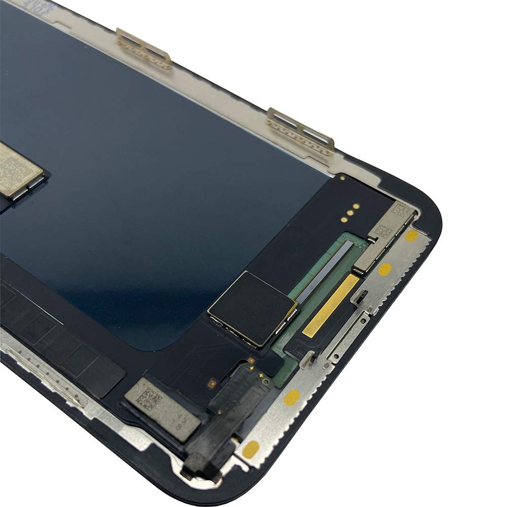 iPhone Xs Max OLED Screen Replacement - 6.5 Inch Touch Screen with Repair Tools & Waterproof Adhesive (Model A1921, A2101-2104) | DIY Fix for Cracked/Damaged Display | Perfect for Home Repair & Phone Restoration
