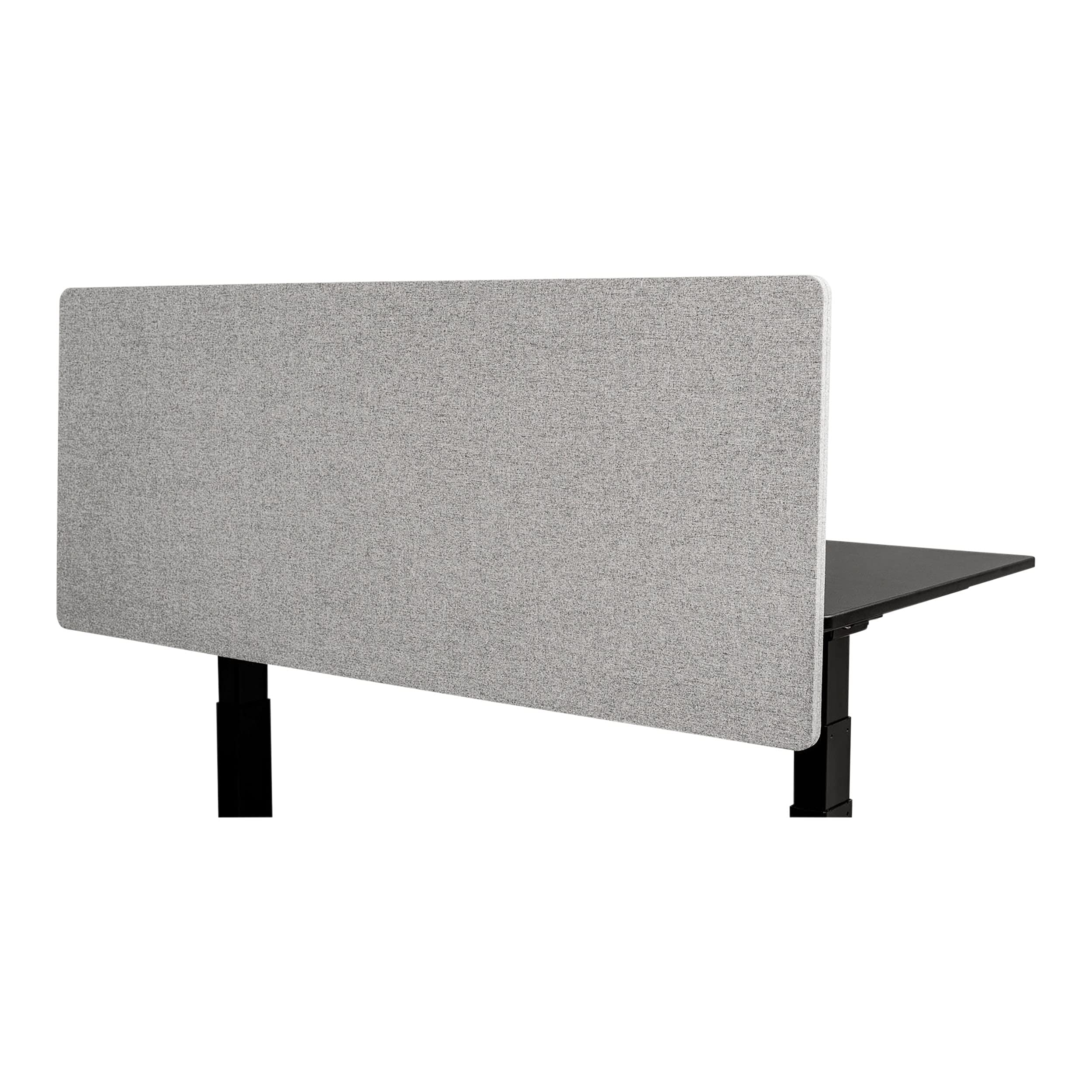 Refocus Clamp-On Acoustic Desk Divider Privacy Panel - 59