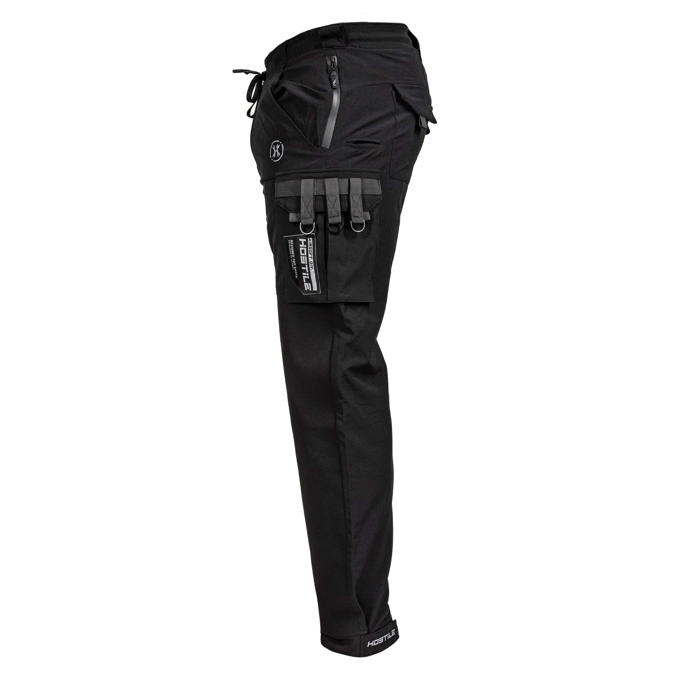HK Army Hostile Straight-Leg Recon Jogger Pants - Tactical Airsoft & Paintball Pants for Outdoor Sports and Training
