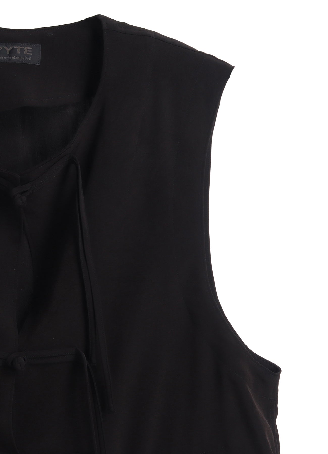 Elegant Crepe de Chine Button Vest for Women - Stylish China-Inspired Fashion | Perfect for Office Wear, Parties & Casual Outfits