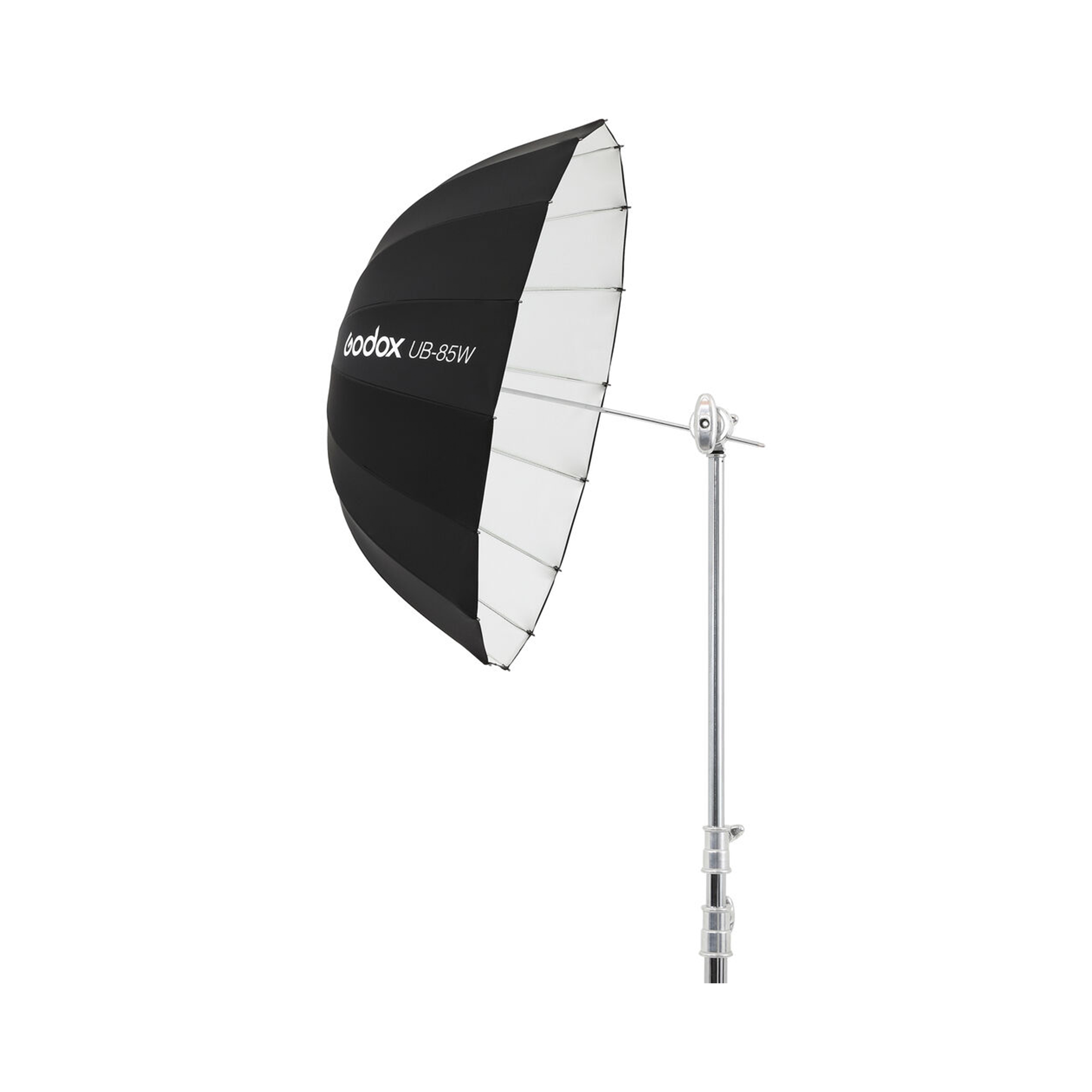 Godox UB 85W White Parabolic Umbrella - 33.5 Inch (85cm) Professional Photography Lighting Modifier for Studio, Portrait & Product Photography