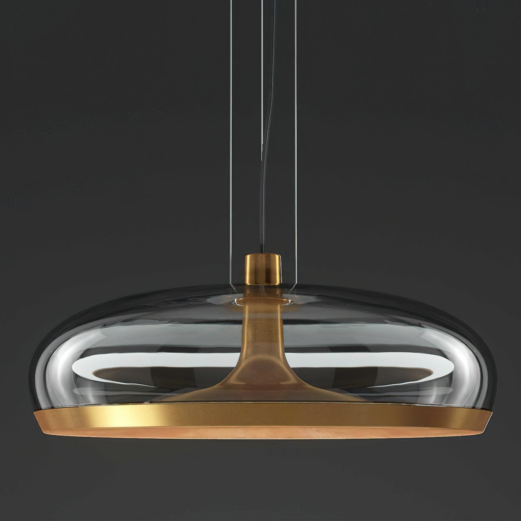 Aurelia Pendant Lamp - Modern Glass Ceiling Light Fixture for Dining Room, Kitchen Island & Living Room Decor | Elegant Hanging Chandelier Lighting for Home & Office