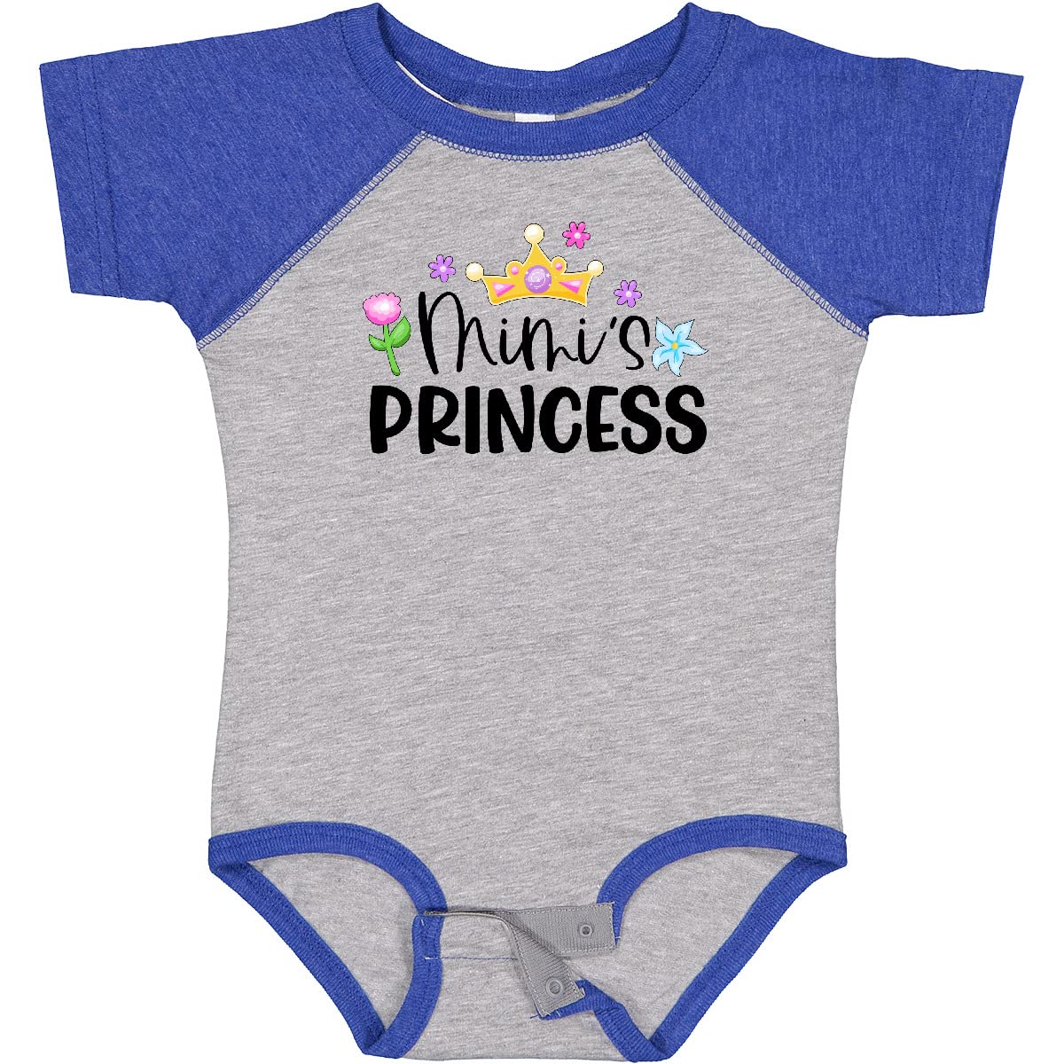 Inktastic Mimi's Princess Crown Baby Bodysuit - Perfect for Newborn Photos
