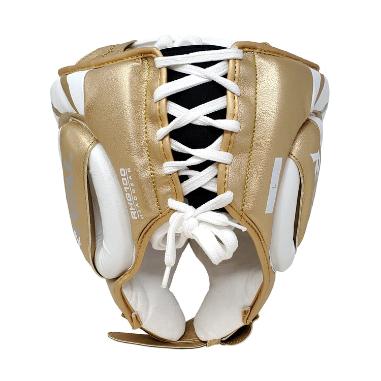 RIVAL RHG100 Professional Boxing Headgear - Premium Protective Gear for Training & Sparring (Ideal for Boxing, MMA, Muay Thai & Kickboxing)