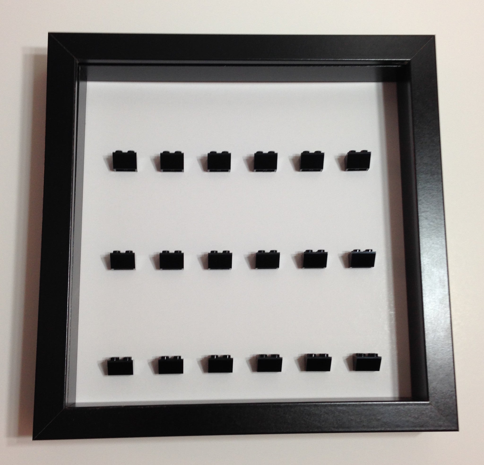 Custom Small Display Frame for Lego® Minifigures - Perfect for Showcasing Collectibles on Shelves, Desks & Home Decor