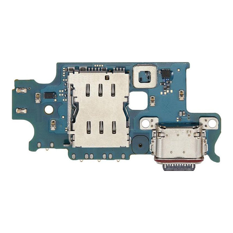 Original Samsung Galaxy S23 Charging Port Flex Cable with SIM Tray Reader & Microphone - Replacement Part for Fast Charging & Data Transfer - Perfect for DIY Repairs & Phone Maintenance