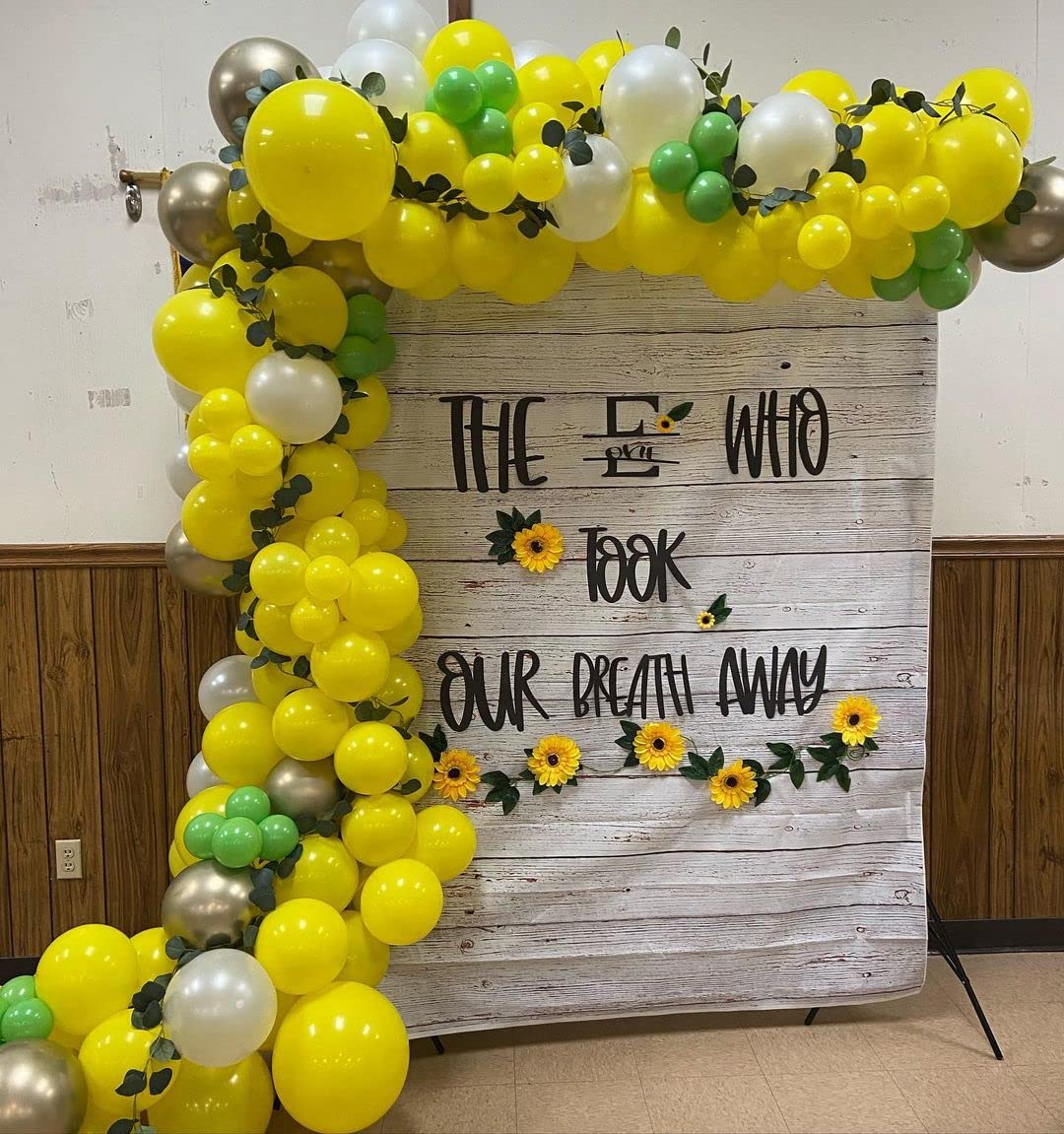 84-Piece Yellow Balloons Garland Arch Kit - 5