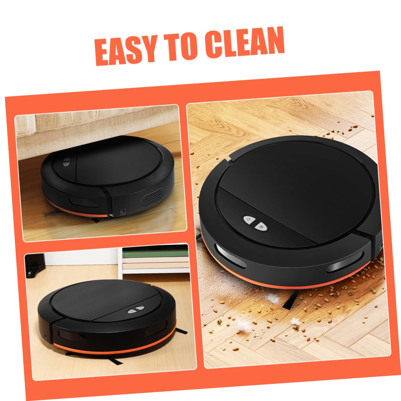 Self-Emptying Robotic Vacuum Cleaner with High Suction - Smart Auto Sweep Robot for Home Cleaning (US Plug) | Perfect for Hardwood Floors, Carpets & Pet Hair Removal