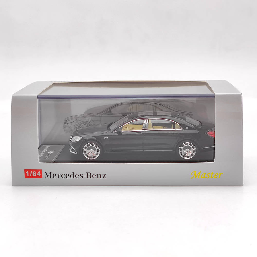 10pcs 1:64 Scale Mercedes Benz Maybach S Class S680/S560 Diecast Model Cars - Limited Edition Black Collectible Toy Set - Perfect for Car Enthusiasts, Gift Giving & Display Collection