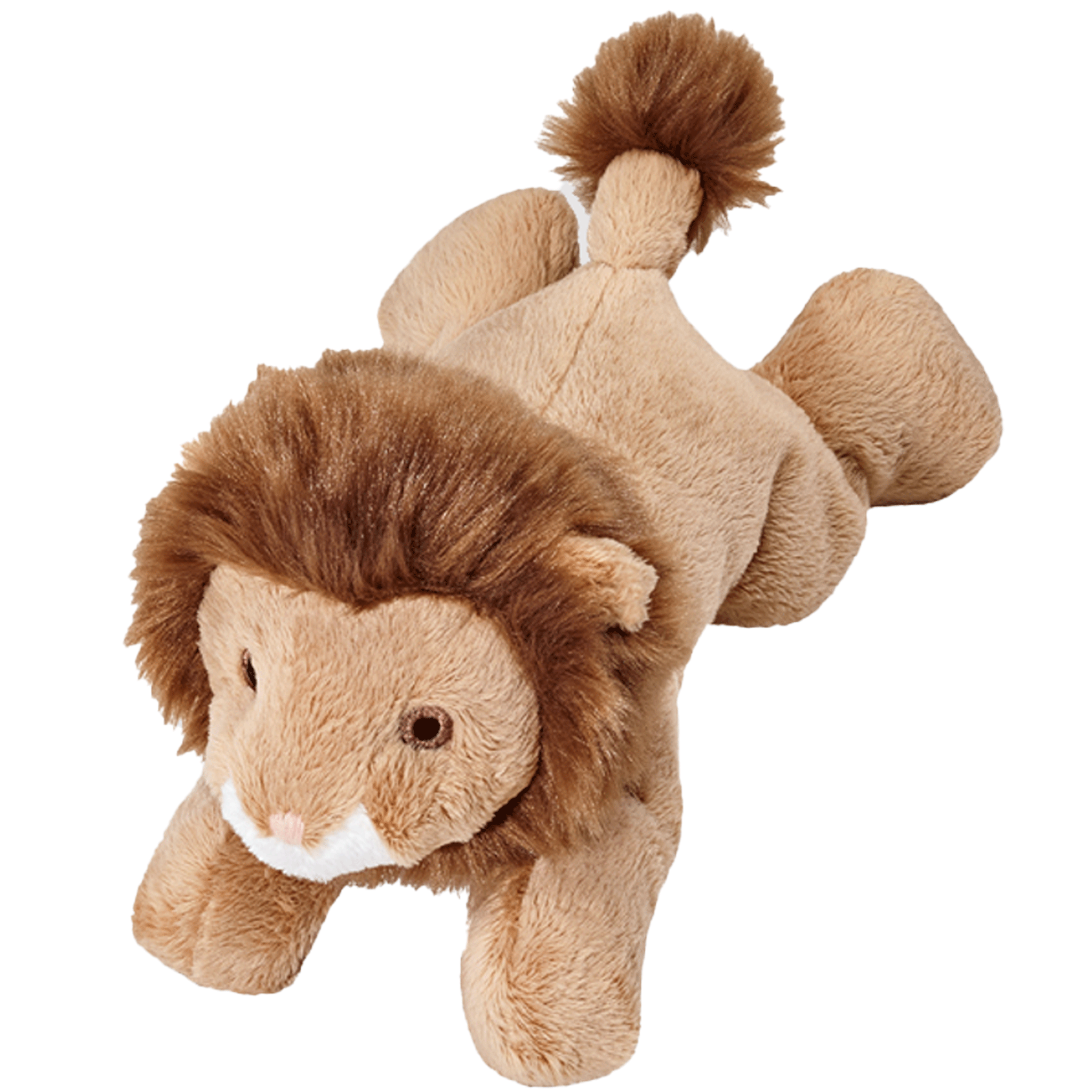Fluff & Tuff Leo Lion Yellow Dog Toy - Durable Chew Toy for Aggressive Chewers, Interactive Play for Small & Large Dogs - Perfect for Fetch, Tug-of-War & Indoor/Outdoor Playtime