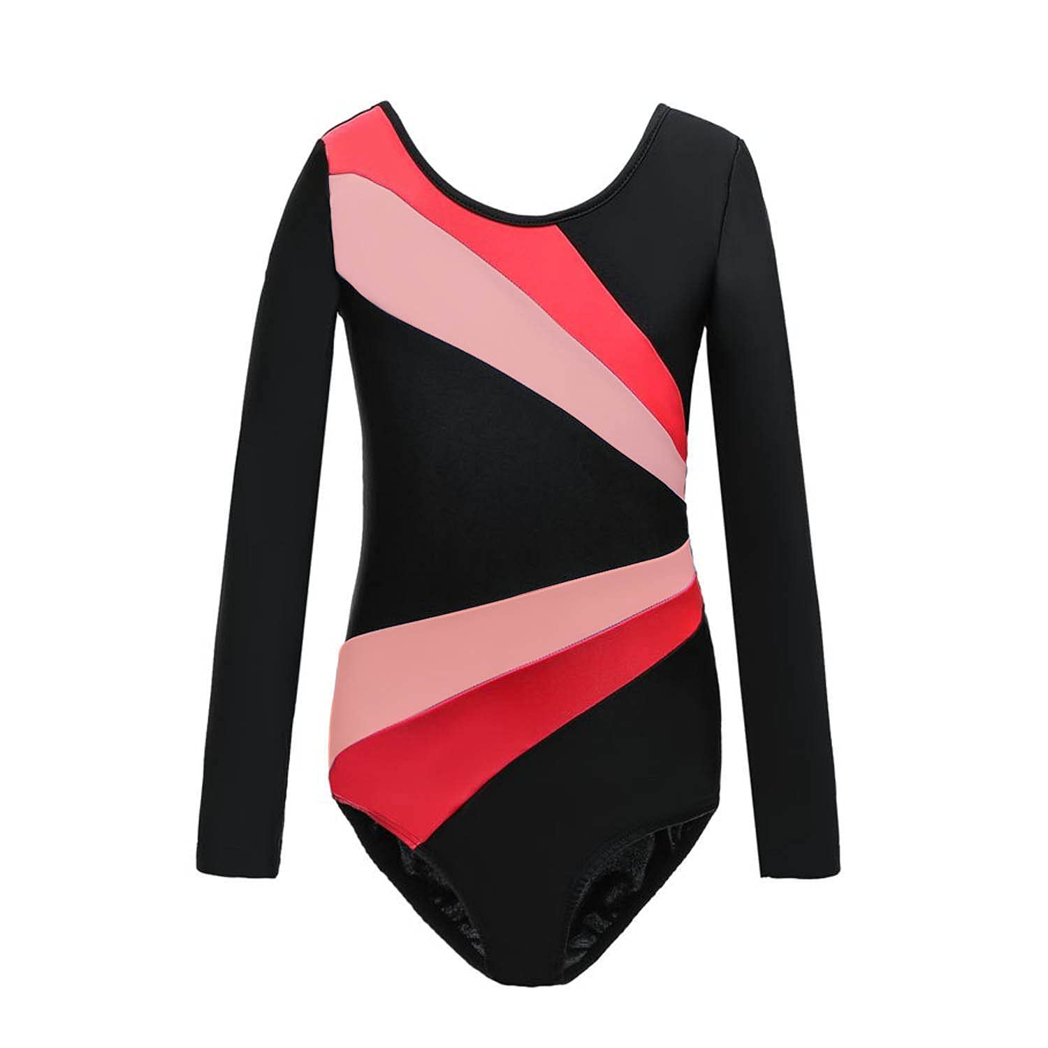Viriber Girls Gymnastics Leotards - Ballet Dance Activewear Dresses for Kids & Toddlers - Perfect for Ballet Class, Gymnastics Practice & Dance Performances