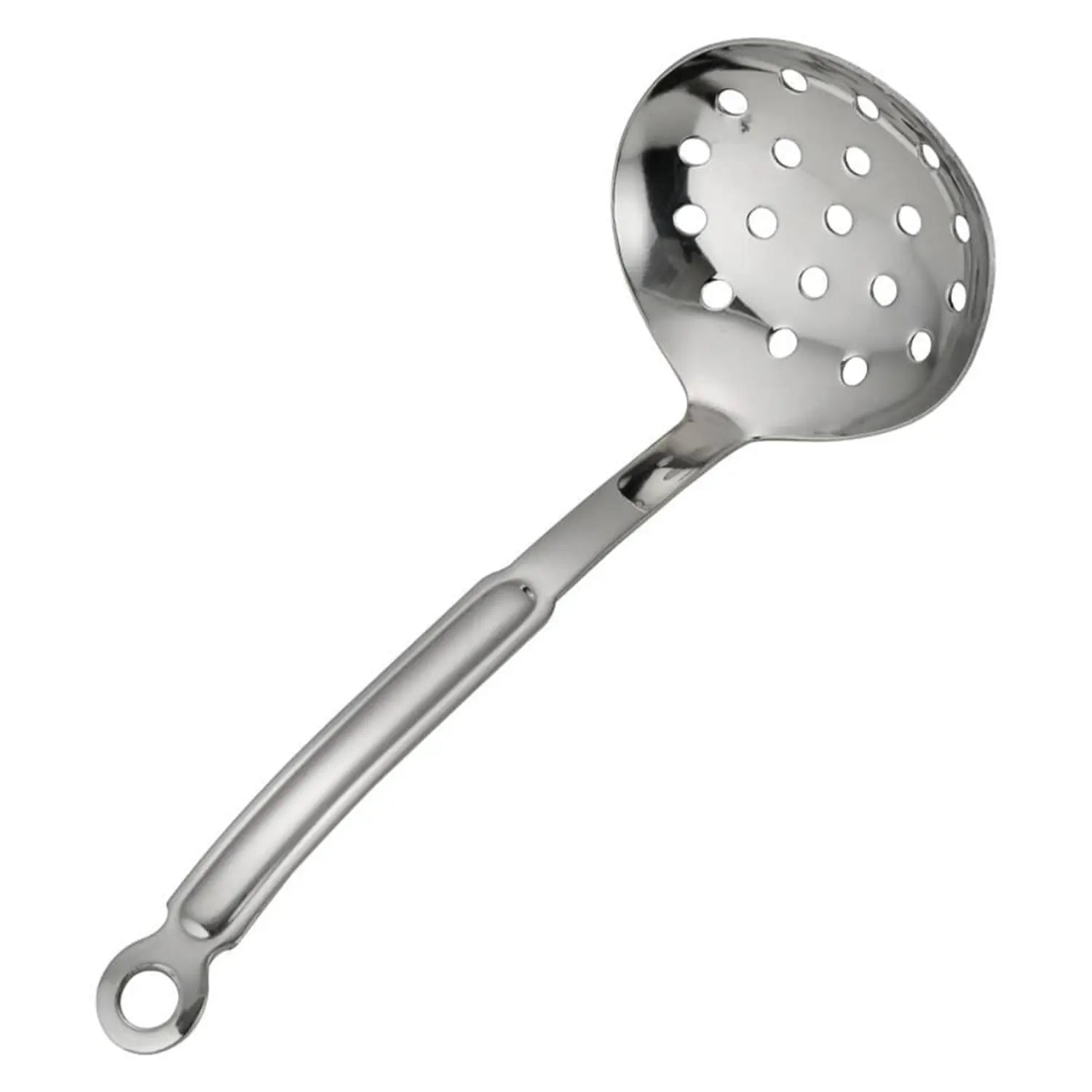 Premium Stainless Steel Ladle - 12 Inch Long Handle Soup Spoon for Cooking, Serving & Pouring - Ideal for Kitchen, Camping & Outdoor Use - Durable & Dishwasher Safe