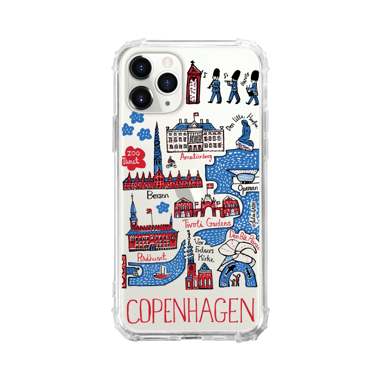 OTM Essentials One Day in Copenhagen Cityscape Travel Phone Case - Durable Protective Cover for iPhone & Samsung - Perfect for Travel, Sightseeing & Daily Use