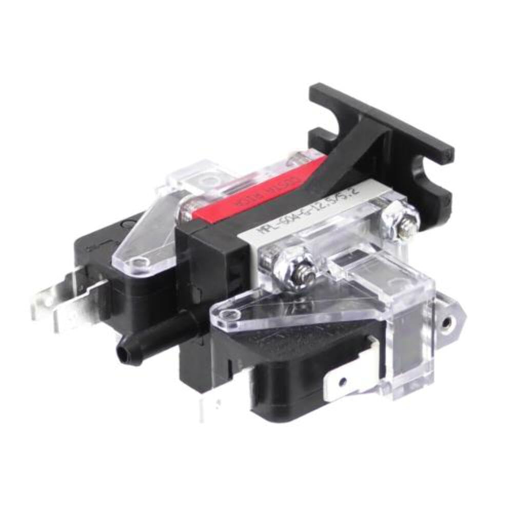 GE WR02X25989 Ice Maker Drain Pump Pressure Switch - Push Button Actuator for Automatic Operation | Replacement Part for Refrigerator & Ice Machine Maintenance