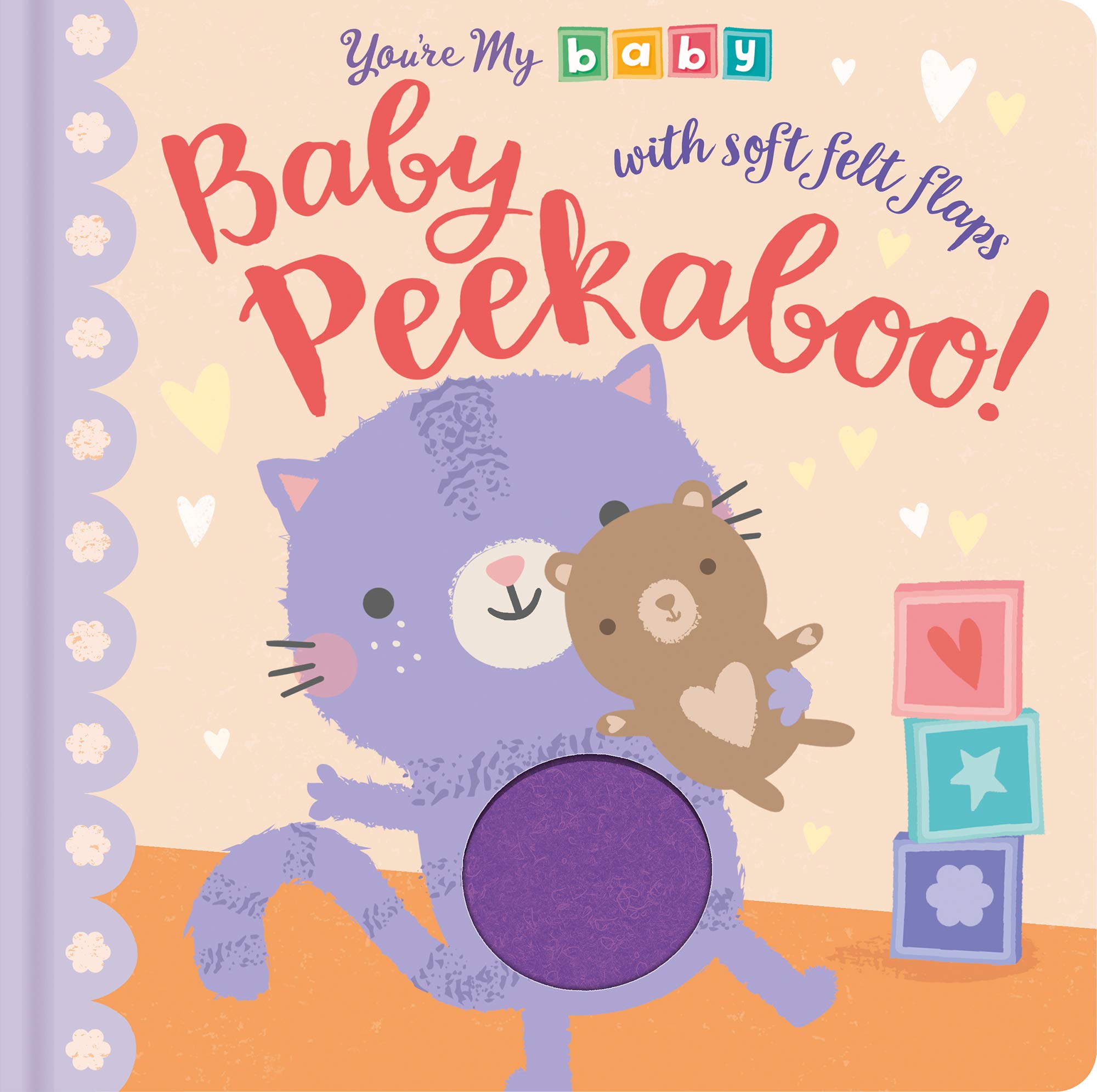 Baby Peekaboo Interactive Book - Fun Learning & Bonding Activity for Infants & Toddlers | Perfect for Playtime, Storytime & Early Childhood Development