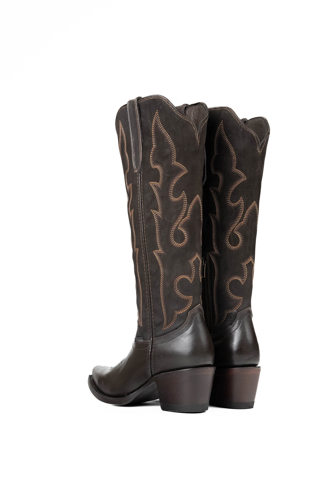 Marissa Tall Snip Toe Cowgirl Boots - Western Style Leather Riding Boots for Women | Perfect for Country Dancing, Rodeos & Outdoor Adventures