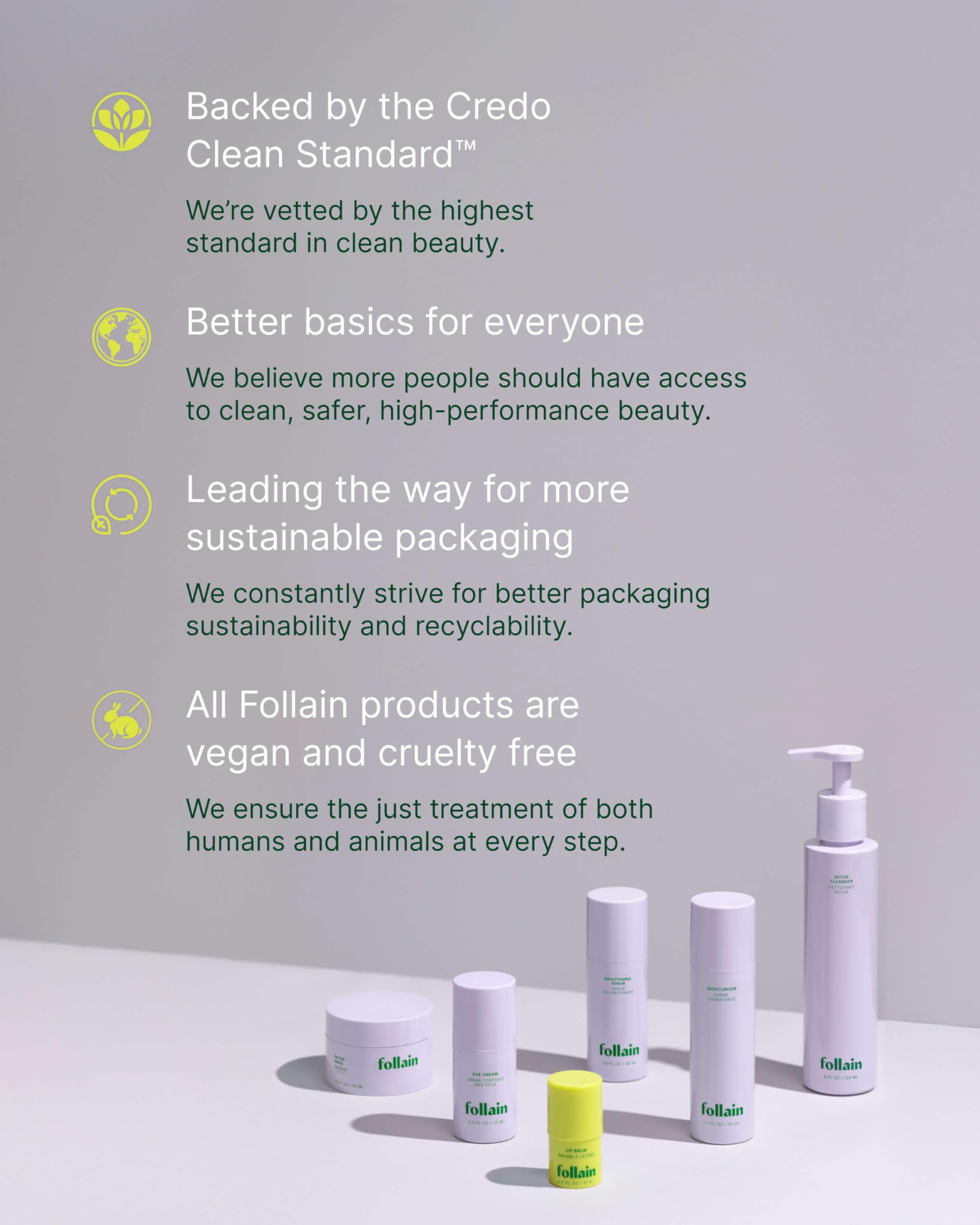Follain Hyaluronic Acid + Collagen Nourishing Lip Balm | Vegan & Cruelty-Free Moisturizing Lip Treatment for Dry, Chapped Lips | Hydrates, Protects & Smooths - Perfect for Daily Use, Winter Care & Makeup Prep