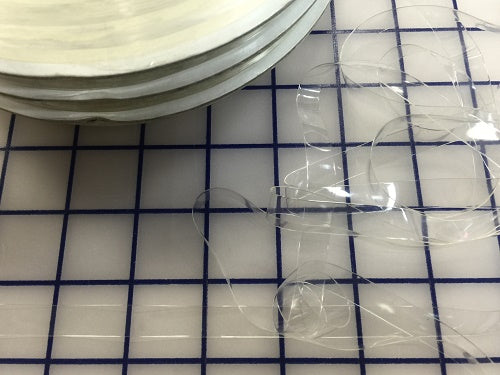 Clear Strap Material Close Out - Durable Transparent Straps for Packaging, Bundling & Securing Items - Ideal for Shipping, Moving & Storage
