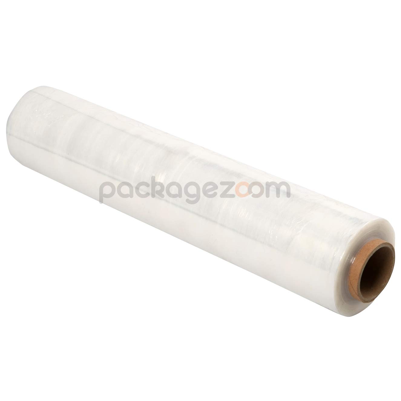 PackageZoom Pre-Stretched 15” x 1500 ft Clear Stretch Wrap Film - 8 Rolls Heavy Duty Cling Plastic for Moving, Shipping & Packaging | Secure Boxes, Pallet Wrapping & Storage Organization
