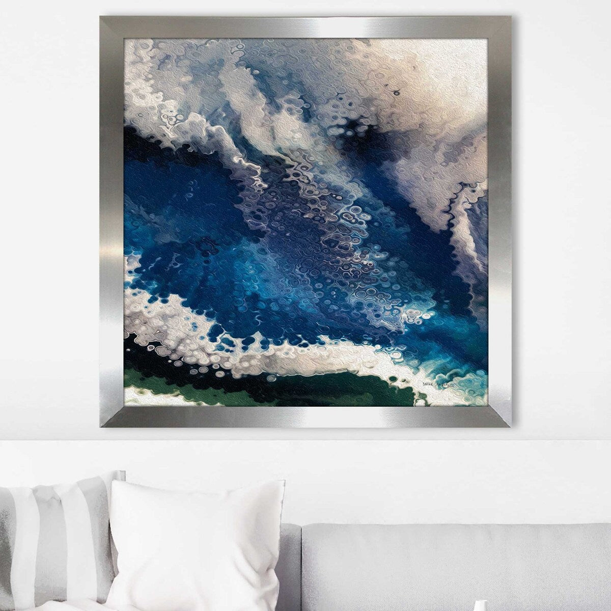 2 Corinthians 4:16 Seeing The Invisible - Inspirational Bible Verse Print on Acrylic - Perfect for Home Decor, Office & Church Wall Art