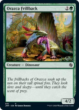Magic: The Gathering - Orazca Frillback Card - Jumpstart Booster Pack | Collectible Trading Card Game for MTG Players & Deck Builders | Perfect for Casual Play & Competitive Tournaments