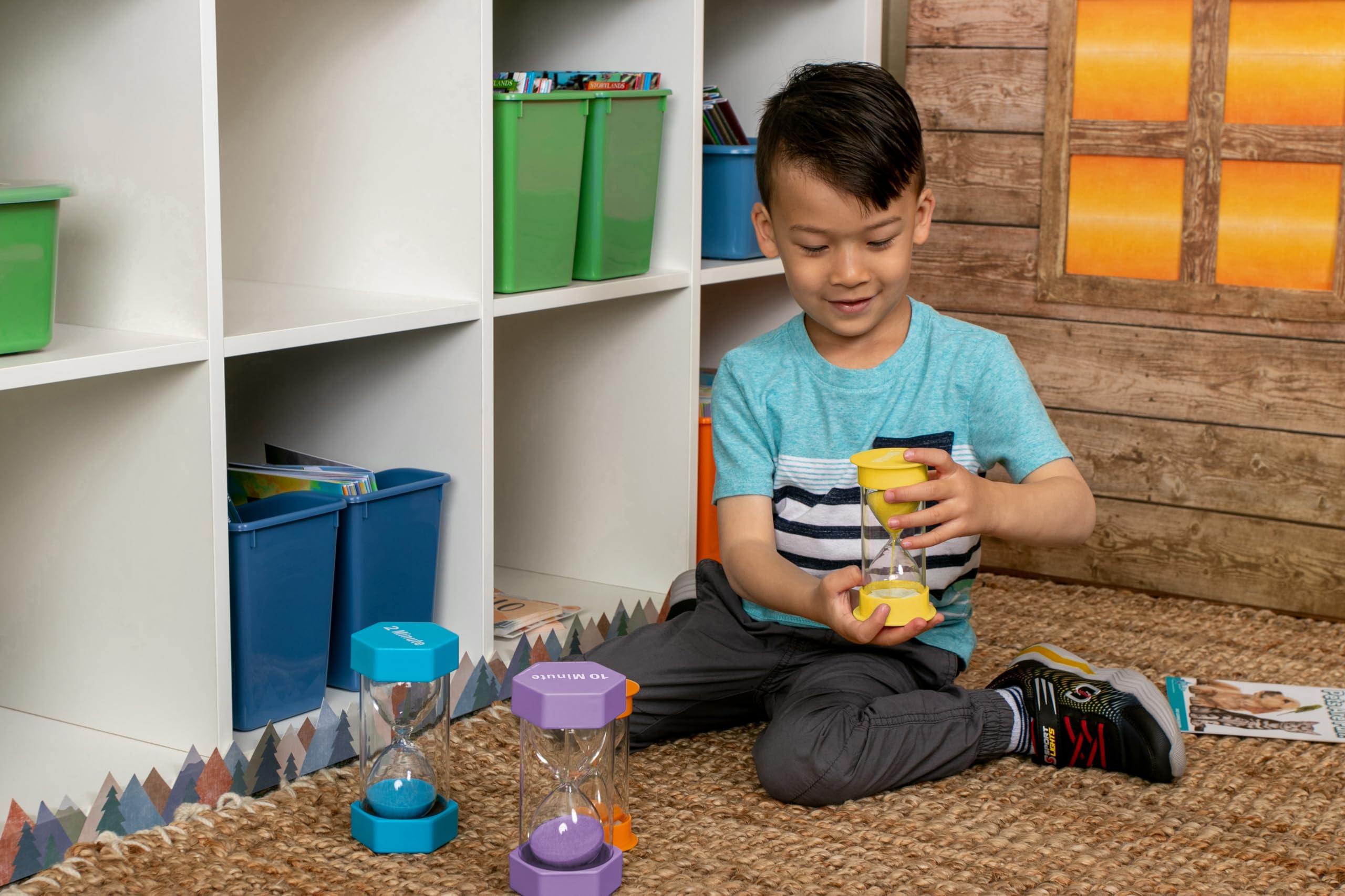 Teacher Created Resources 10 Minute Large Sand Timer (20675) - Perfect for Classroom Activities, Games, and Time Management