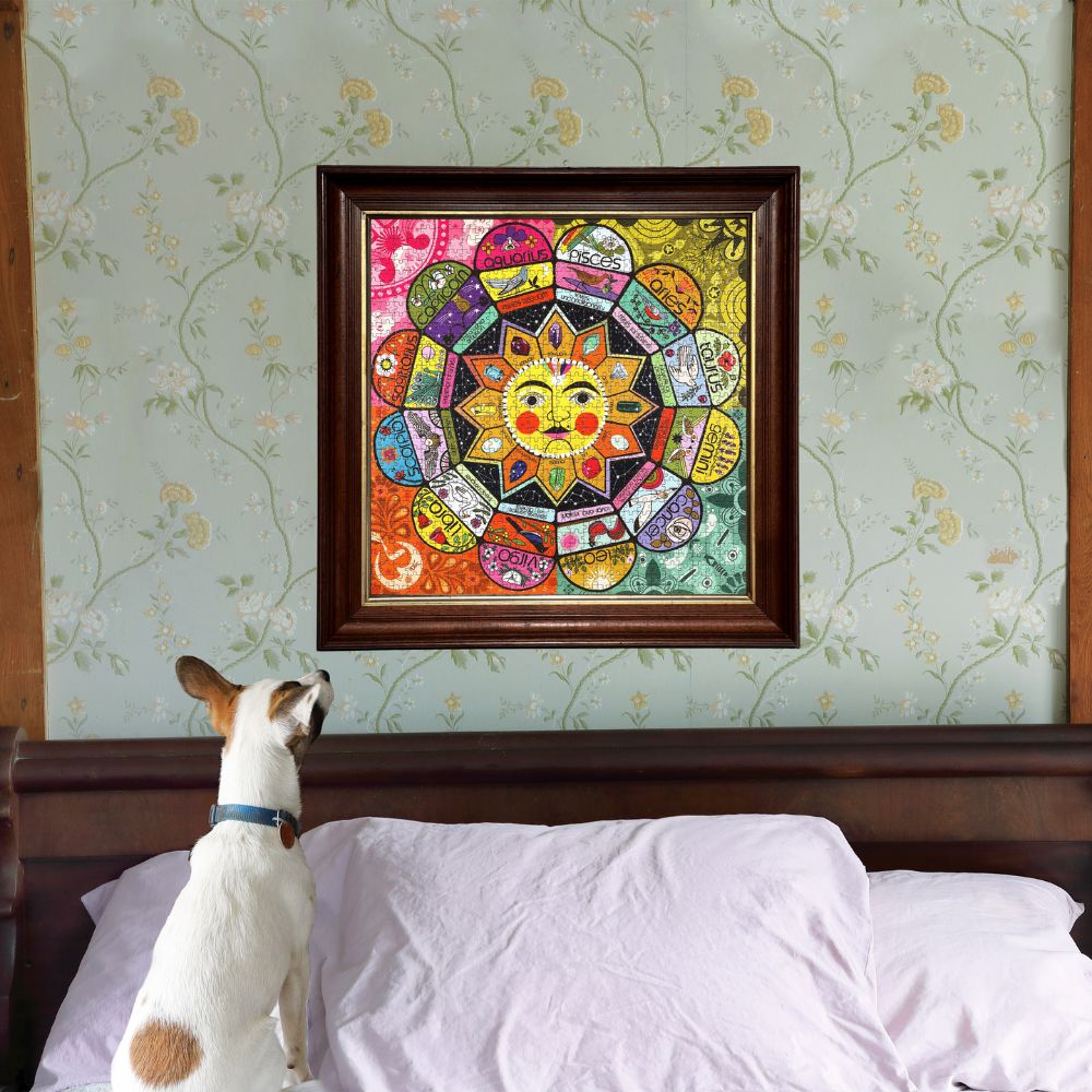eeBoo Astrology 1000 Piece Jigsaw Puzzle for Adults – Perfect for Relaxation, Meditation & Home Decor