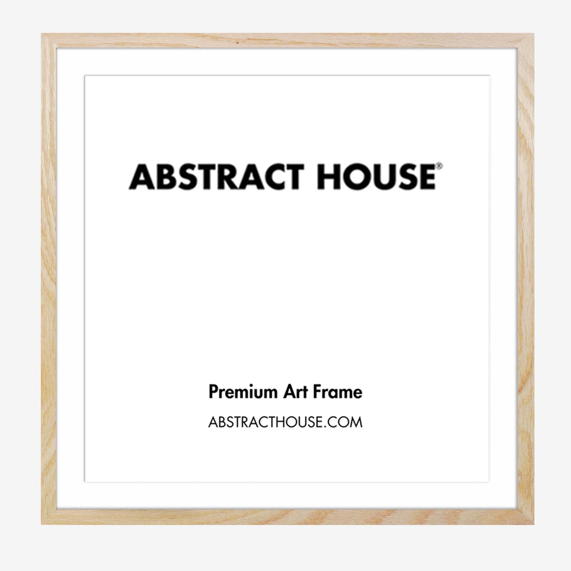 80 x 80 cm Wooden Picture Frame - Solid Wood Wall Art Display for Photos, Posters & Canvas - Perfect for Home Decor, Office & Gallery Display