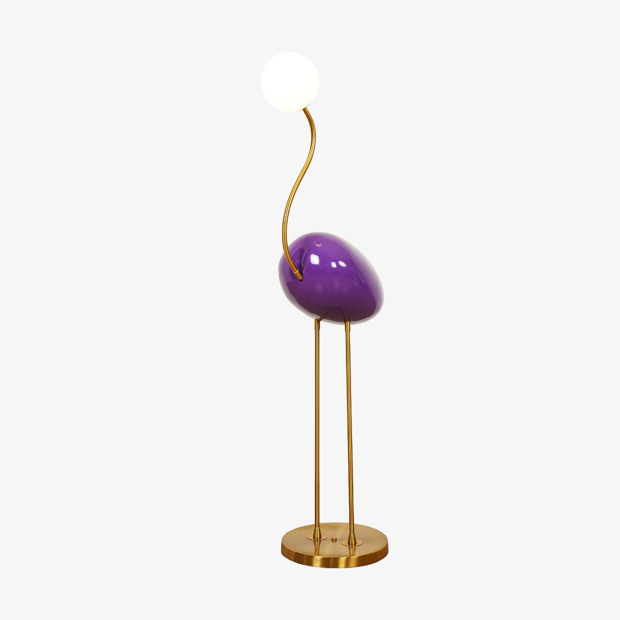 Modern Flamingo Floor Lamp with Adjustable Brightness - Stylish Home Decor for Living Room, Bedroom, or Nursery - Perfect for Reading & Ambient Lighting