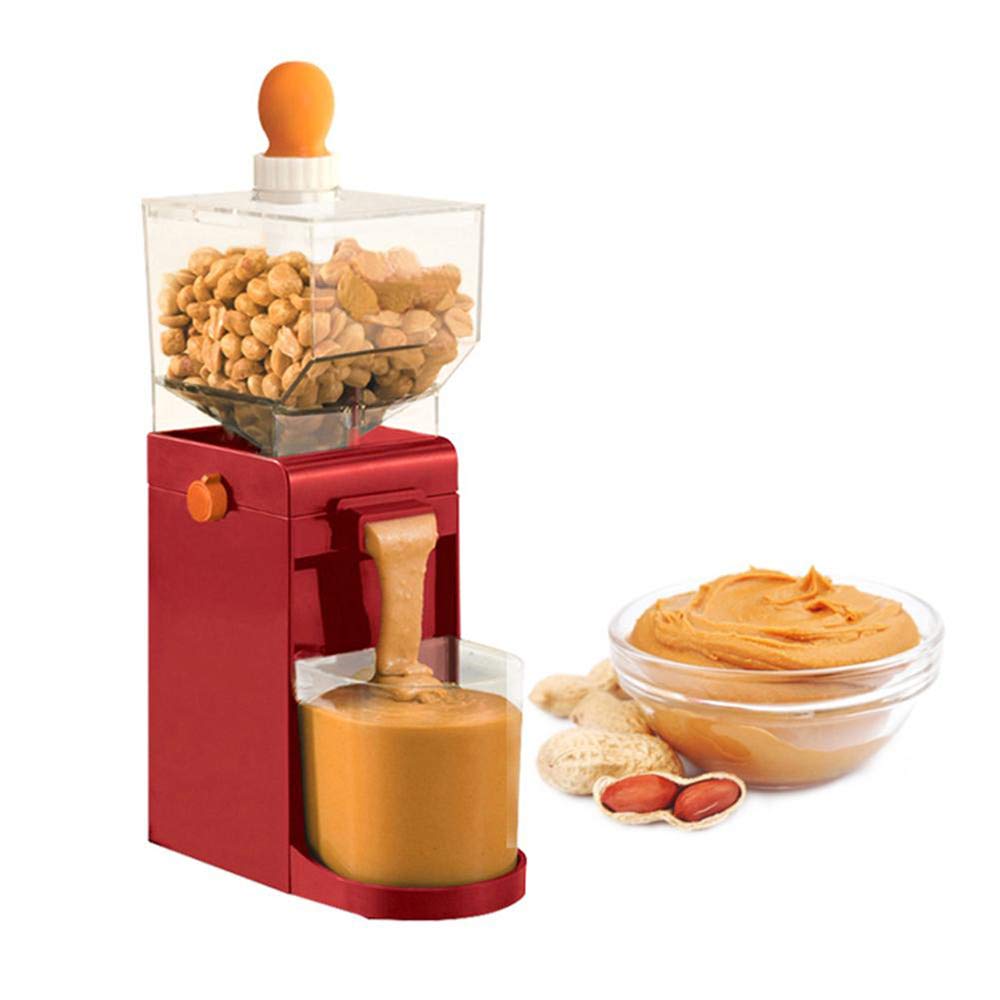 220V Electric Peanut Butter Maker Machine - 500ml Portable Nut Butter Grinder for Almonds, Cashews, Hazelnuts & Coffee Beans | Perfect for Home Kitchens, Bakeries & Healthy Snack Preparation