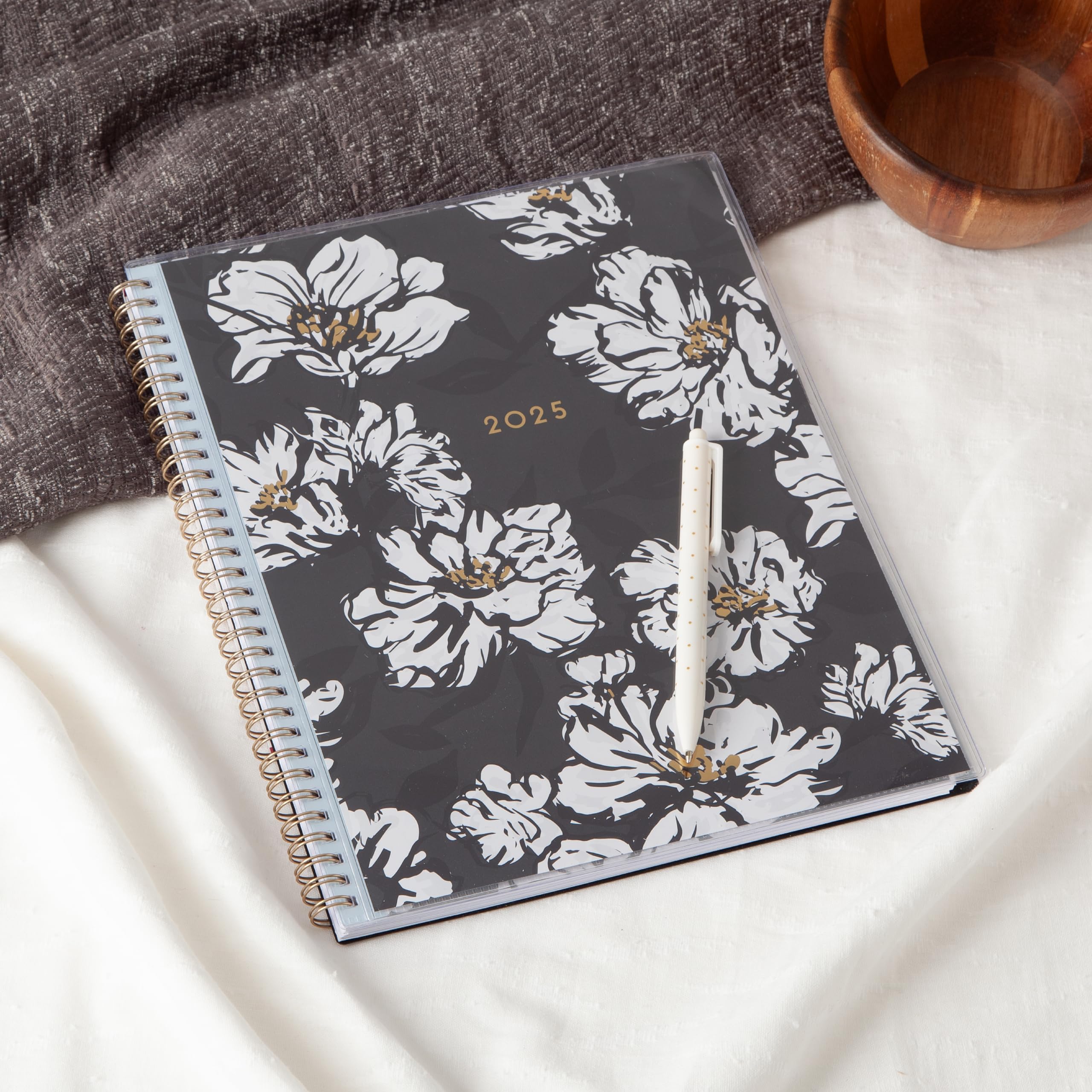 Blue Sky 2025 Weekly & Monthly Planner Calendar - January to December 2025, 8.5