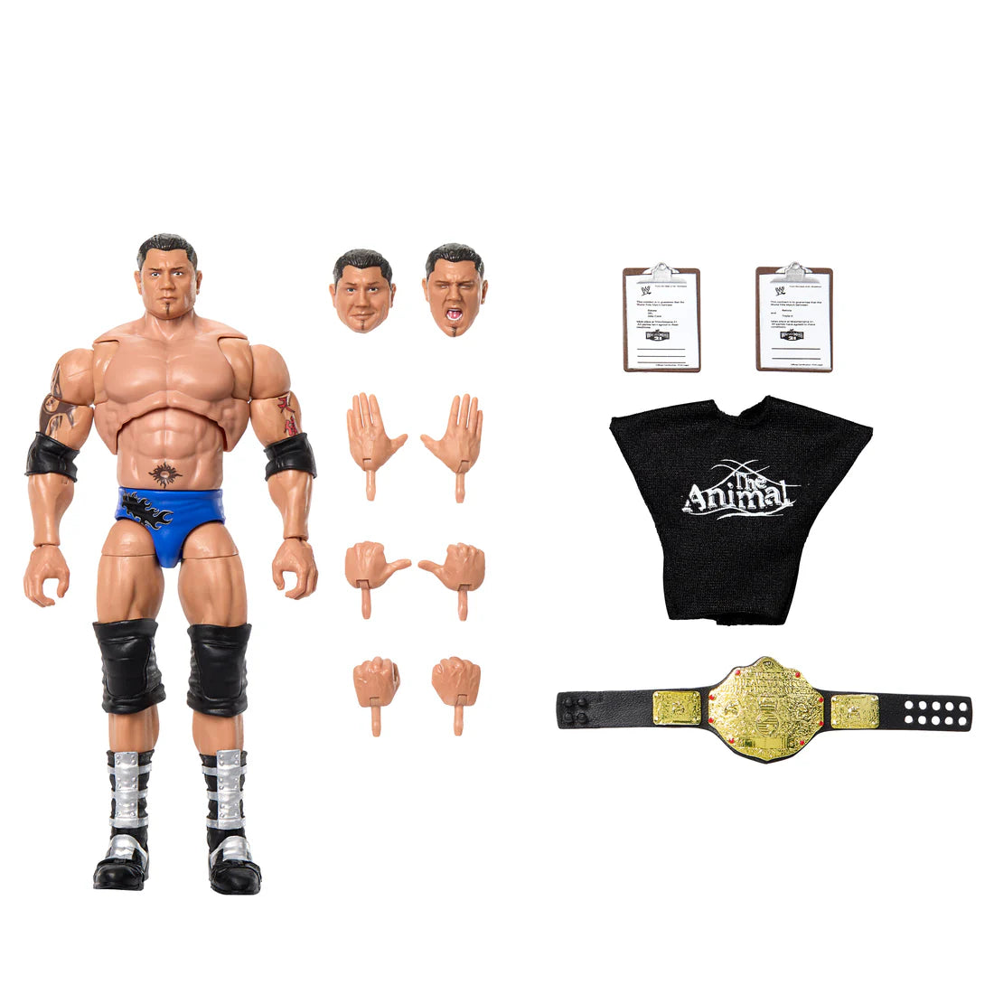 WWE Ultimate Edition Greatest Hits Batista Action Figure - Collectible Wrestling Toy for WWE Fans, Perfect for Display, Play & Gifting