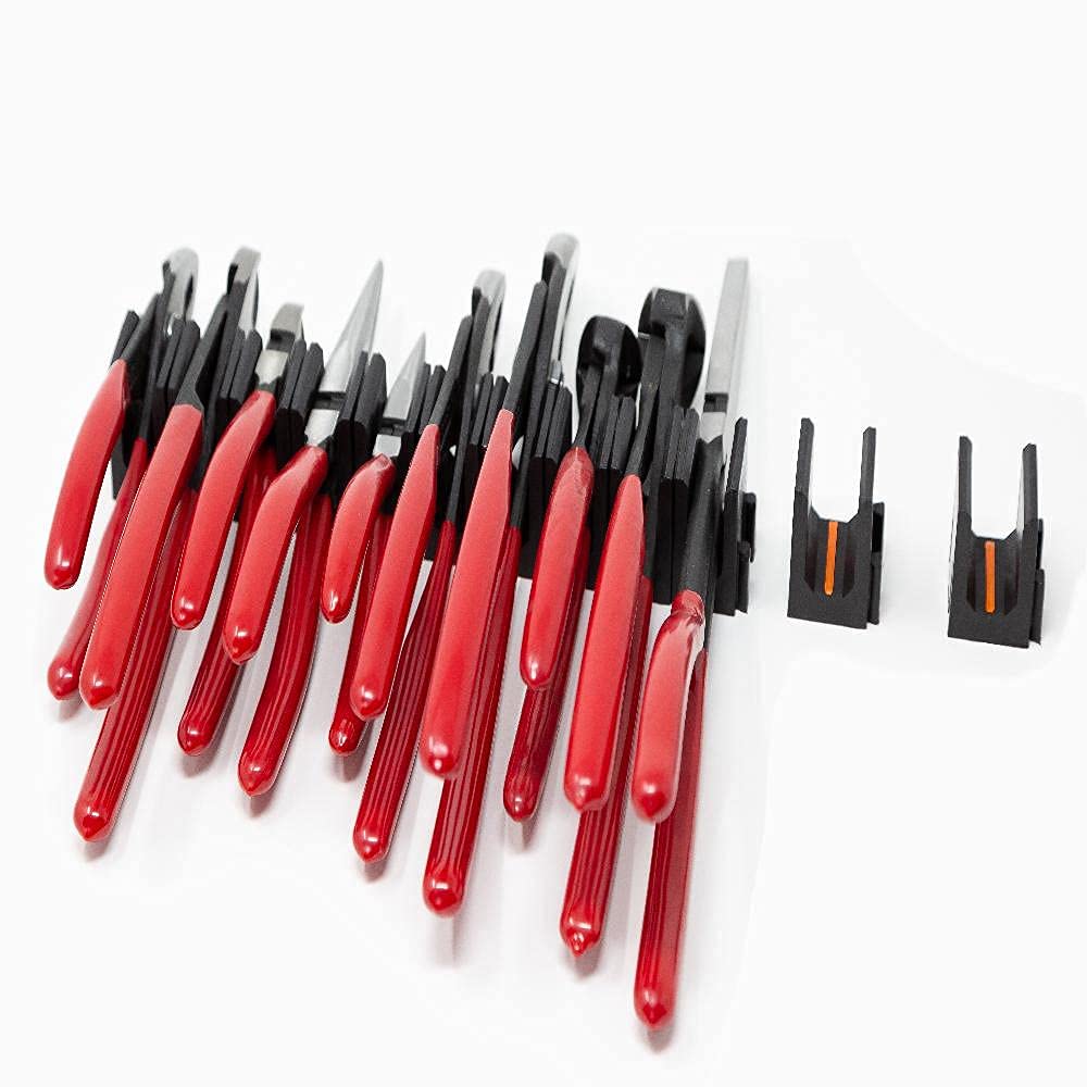 Magnetic Plier Holder & Tool Organizer Kit - Modular Drawer Storage for Professional & DIY Mechanics | Heavy-Duty Toolbox Widget with Fast Access Design | Perfect for Garage, Workshop & Home Repair (1 Kit)