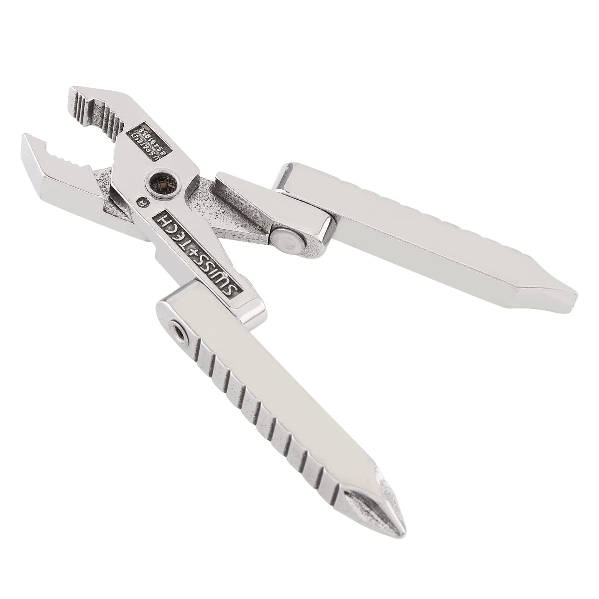 Multifunctional Mini 420 Stainless Steel Folding Pliers with Screwdrivers - Compact Keychain Tool for Camping, Hiking, Emergency Repairs & Everyday Carry (EDC)