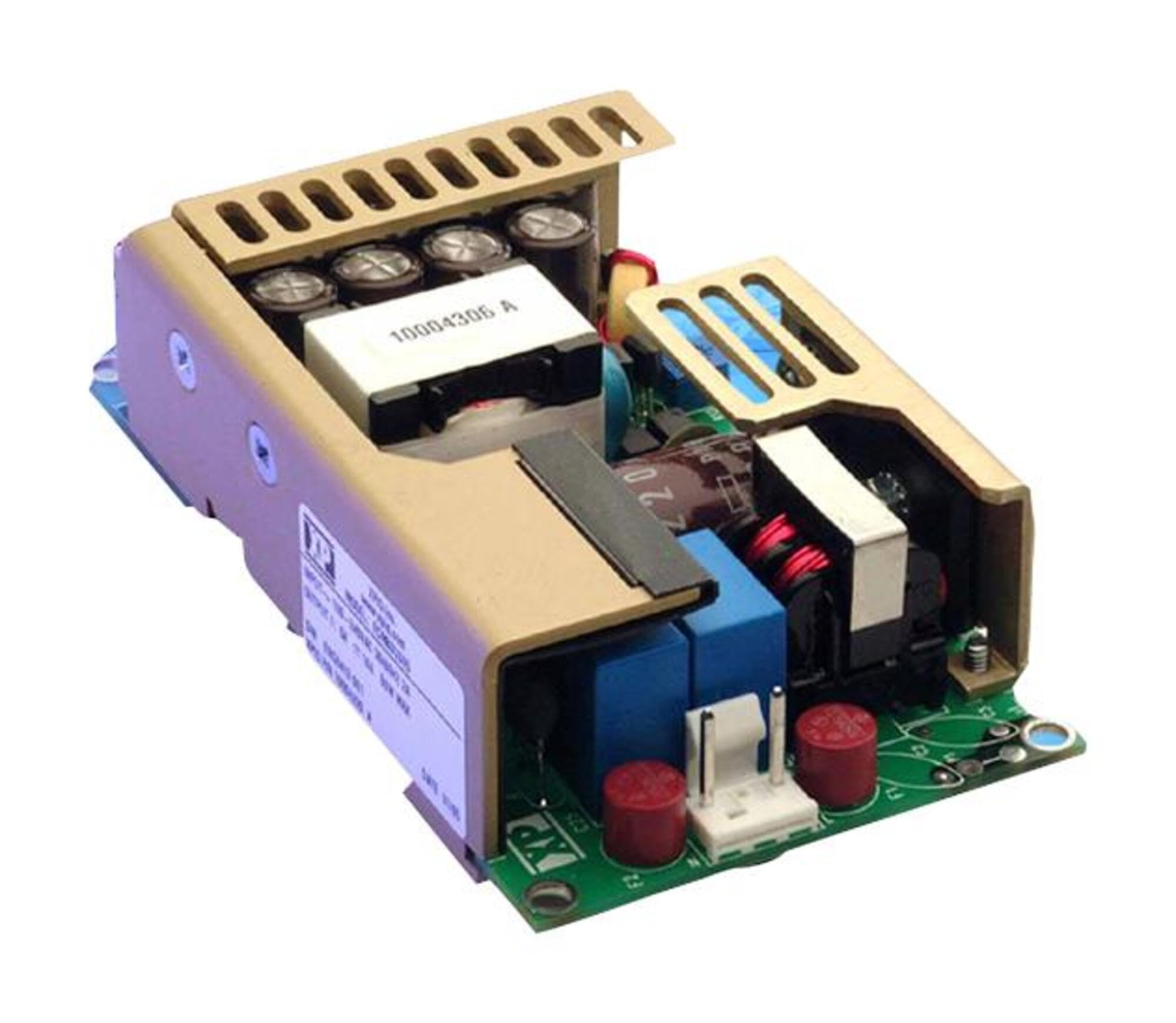 80W Open Frame AC/DC Power Supply - Medical Grade, Fixed Output (5V 10A, 24V 2A, 12V 800mA) - RoHS Compliant - ECM100UQ43 - Ideal for Medical Equipment & Industrial Applications