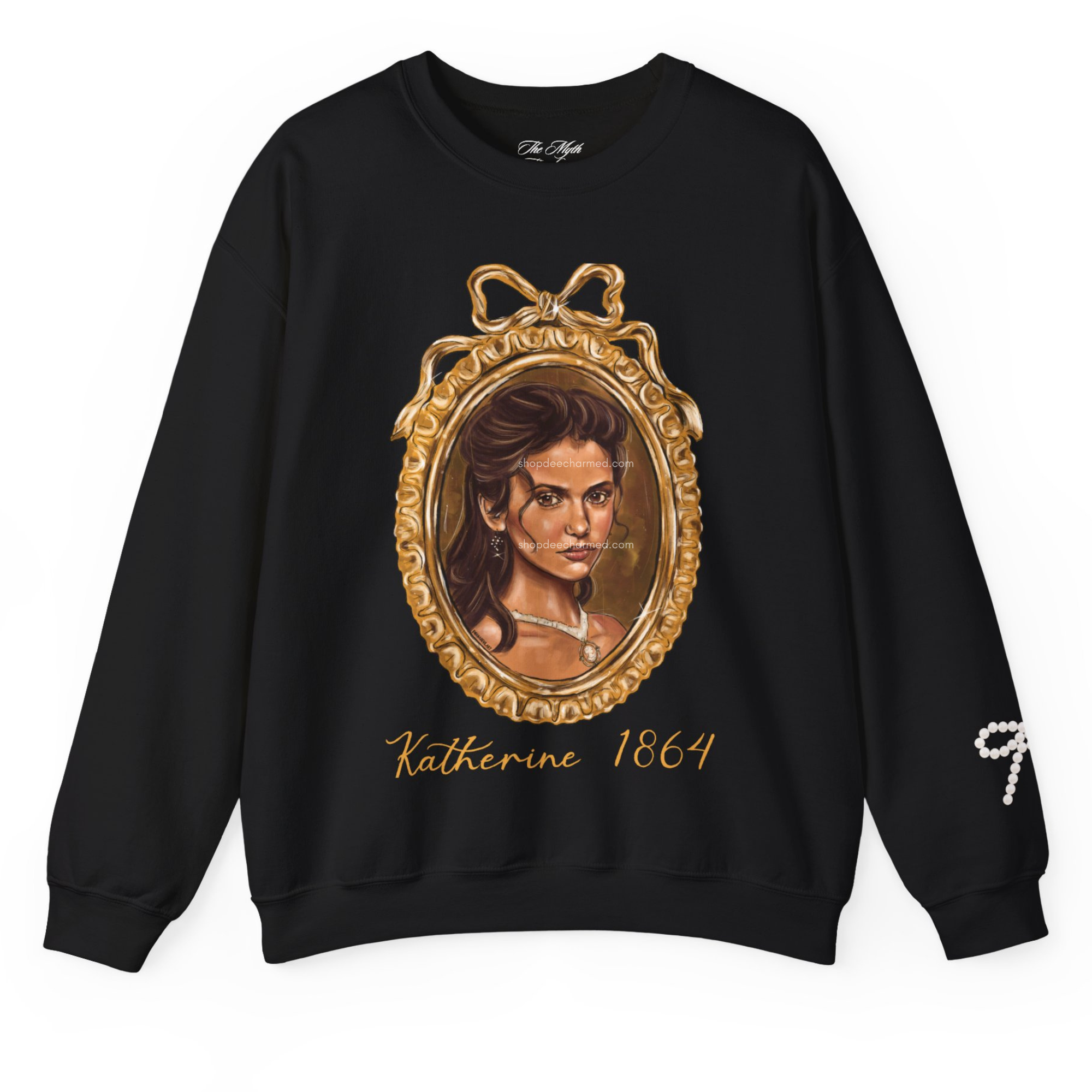 Katherine 1864 Vintage Style Crewneck Sweatshirt - Women's Casual Pullover for Everyday Wear & Retro Fashion Outfits
