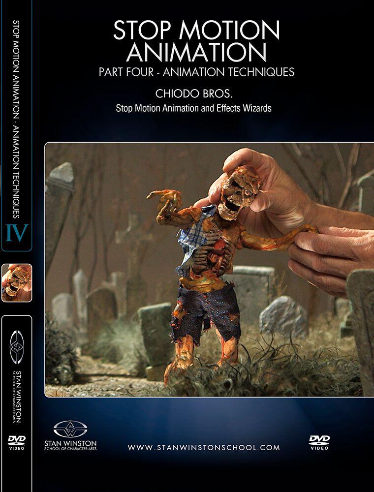 Stan Winston Studio Stop Motion Character Performance DVD - Animation & Puppetry Techniques for Filmmakers - Perfect for Stop Motion Enthusiasts & Film Students