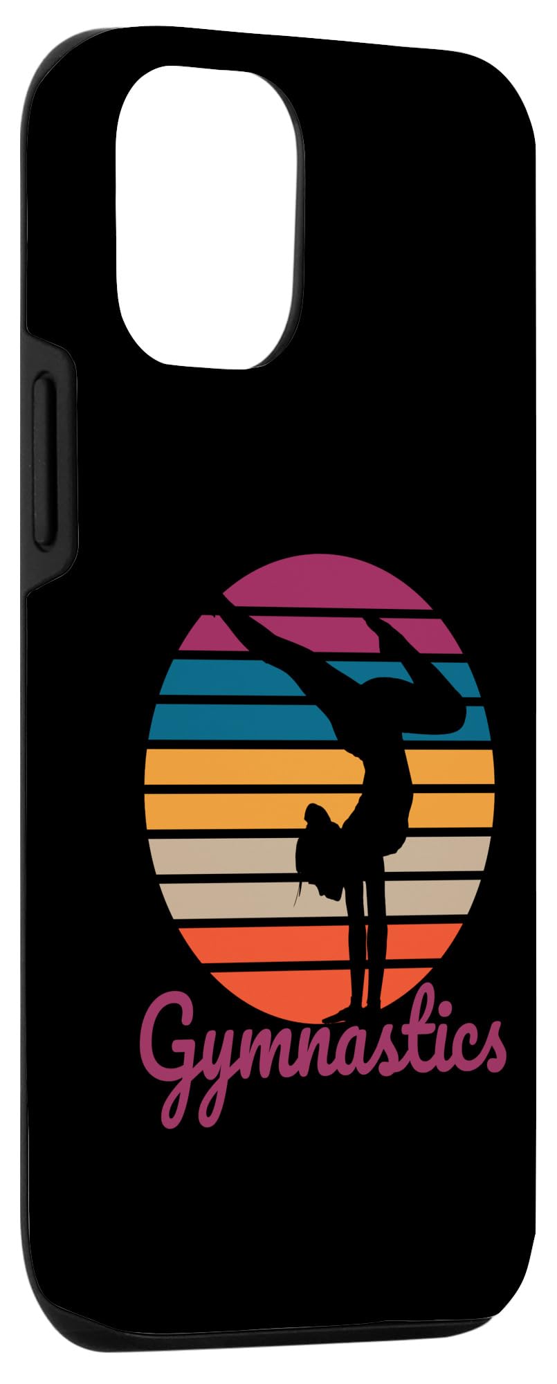 iPhone 12/12 Pro Retro Gymnastics Case - Durable Acro Gear for Tumbling Teams & Gymnasts | Perfect for Training, Competitions & Daily Protection
