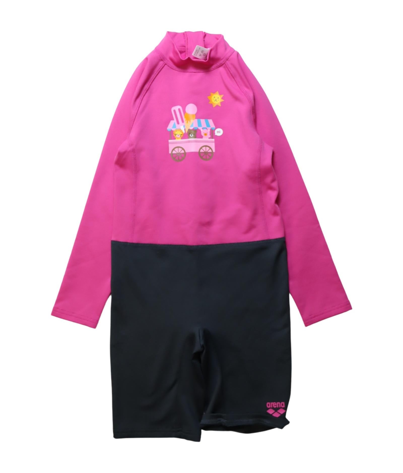 Arena Kids Swimsuit for Girls 5T 6T - Comfortable & Stylish Swimwear for Pool, Beach & Water Play