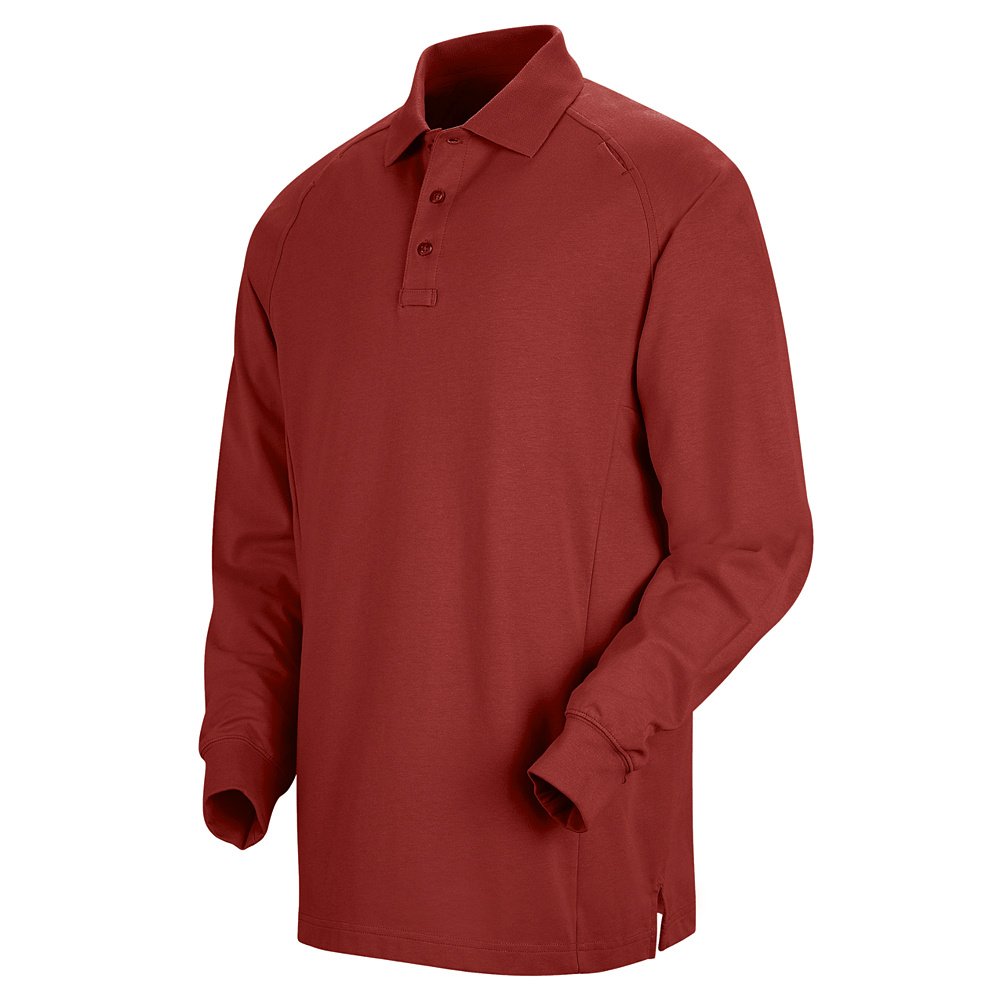 U.S. Special Ops Polo Shirt - Red | Tactical Military Style Performance Shirt for Outdoor, Hunting & Airsoft Activities